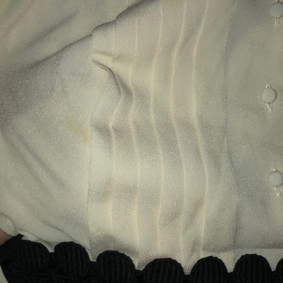 kensie dress m black ivory - Picture 4 of 8